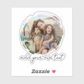 Maak Je Eigen Foto Sticker (Vel)