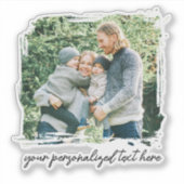 Maak Je Eigen Foto Sticker (Voorkant)