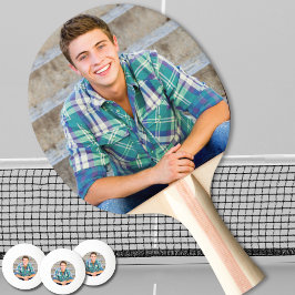 Maak je eigen foto tafeltennisbatje