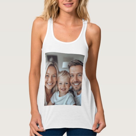 Maak Je Eigen Foto Tanktop (Voorkant)