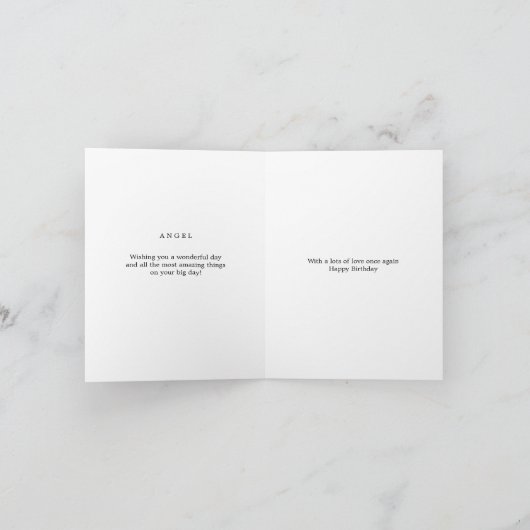 Maak je eigen foto verjaardagskaart (Binnen)