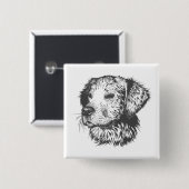 Maak Je Eigen Foto Vierkante Button 5,1 Cm (Voorkant /achterkant)