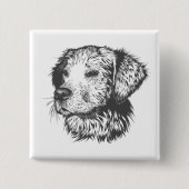 Maak Je Eigen Foto Vierkante Button 5,1 Cm (Voorkant)