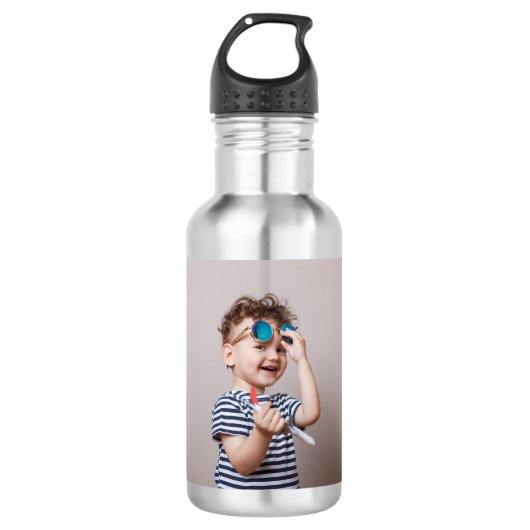 Maak Je Eigen Foto Waterfles (Voorkant)