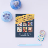 Maak Je Eigen FOTOCOLLAGE Aangepaste Cadeaus BEGRO Flyer (Enkel)