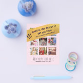 Maak Je Eigen FOTOCOLLAGE Aangepaste Cadeaus BEGRO Flyer (Enkel)