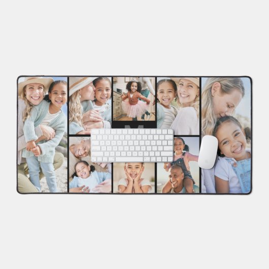 Maak je eigen fotocollage bureaumat (Keyboard & Muis)