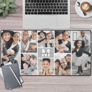 Maak je eigen fotocollage met 8 foto's bureaumat