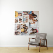 Maak je eigen fotocollage van 10 foto's wandkleed (In Situ (horizontaal))