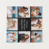 Maak je eigen fotocollage van 8 foto's Voeg je gro Wandkleed (Voorkant (horizontaal))