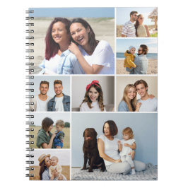 Maak je eigen fotocollage van 9 foto's notitieboek