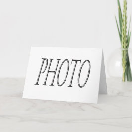 Maak je eigen fotokaart kaart