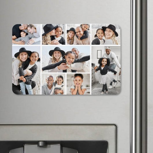 Maak Je Eigen Fotosamenstelling Magneet