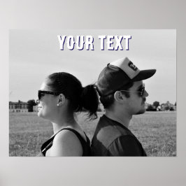 maak je eigen fototekst interactief poster