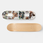 Maak je eigen fototemplate op maat persoonlijk skateboard (Horizontaal)