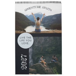 Maak je eigen fotovrienden reis kalender