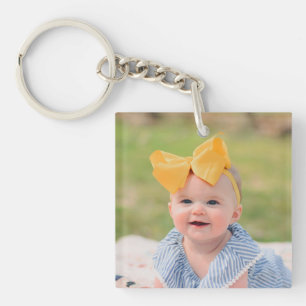 Maak Je Eigen Frameloze Kinderen Baby Foto Sleutelhanger