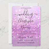Maak je eigen Fuchsia Glitter Kaart (Voorkant)
