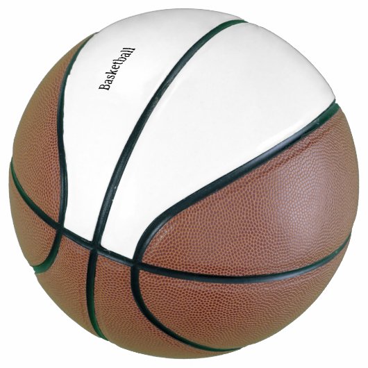 Maak je eigen fullsize basketbal (Schuin)