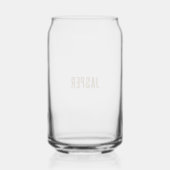 Maak Je Eigen Gedrukte Blik Glas (Achterkant)