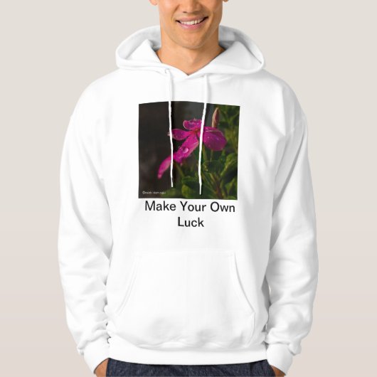 Maak je eigen geld hoodie (Voorkant)