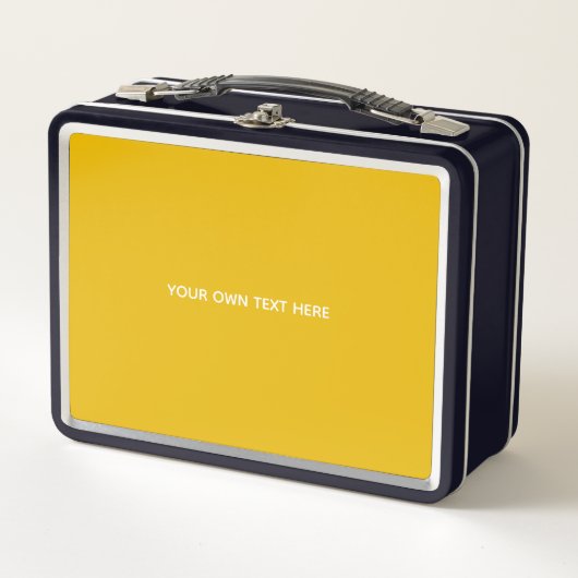Maak Je Eigen Gele Aangepaste Ontwerp (Voorkant)