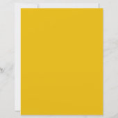 Maak je eigen gele aangepaste ontwerp (Achterkant)