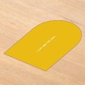 Maak Je Eigen Gele Aangepaste Ontwerp Acryl Uitnodigingen (Laagn)