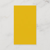 Maak je eigen gele aangepaste ontwerp informatiekaartje (Achterkant)