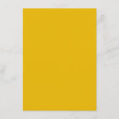 Maak je eigen gele aangepaste ontwerp informatiekaartje (Achterkant)