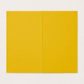 Maak Je Eigen Gele Aangepaste Ontwerp Kaart (Binnenkant ongevouwen)