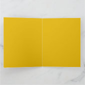 Maak je eigen gele aangepaste ontwerp kaart (Binnen)