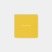 Maak je eigen gele aangepaste ontwerp post-it® notes (Voorkant)