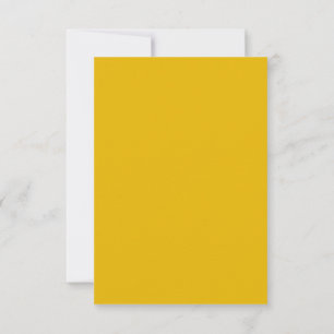 Maak je eigen gele aangepaste ontwerp RSVP kaartje