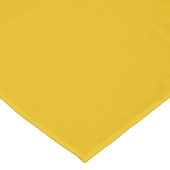 Maak je eigen gele aangepaste ontwerp tafelkleed (Gekanteld)