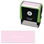Maak je eigen gele aangepaste ontwerp  zelfinktende stempel (In situ)