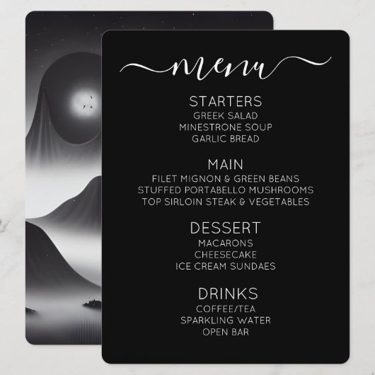 Maak je eigen gele ogen ruimte robot menu (Voorkant / Achterkant)