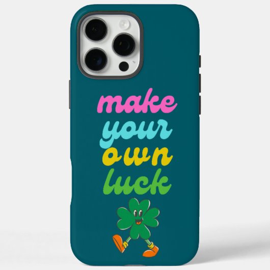 Maak je eigen geluk Case-Mate iPhone case (Achterkant)