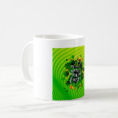 Maak je eigen geluk! mok (Voorkant links)