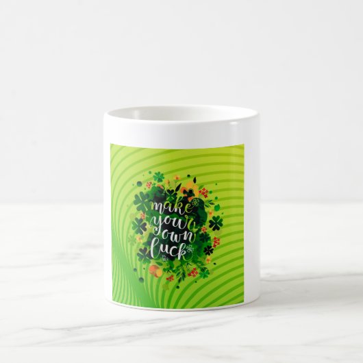 Maak je eigen geluk! mok (Center)