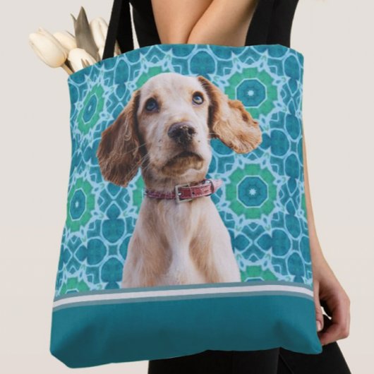 Maak je eigen Gepersonaliseerd Huisdier Cadeau Fot Tote Bag