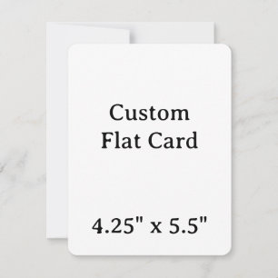 maak je eigen gepersonaliseerde 4.25" x 5.5" afger