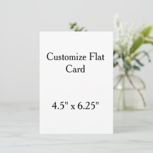 maak je eigen gepersonaliseerde 4.5" x 6.25" vierk