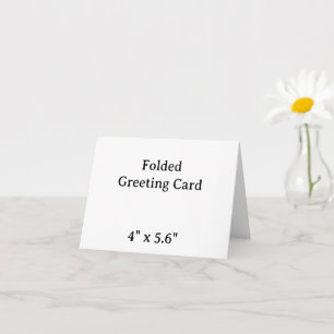 maak je eigen gepersonaliseerde 4" x 5,6" horizont kaart