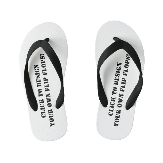 Maak Je Eigen Gepersonaliseerde Aangepaste Kinder Teenslippers (Voetbed)