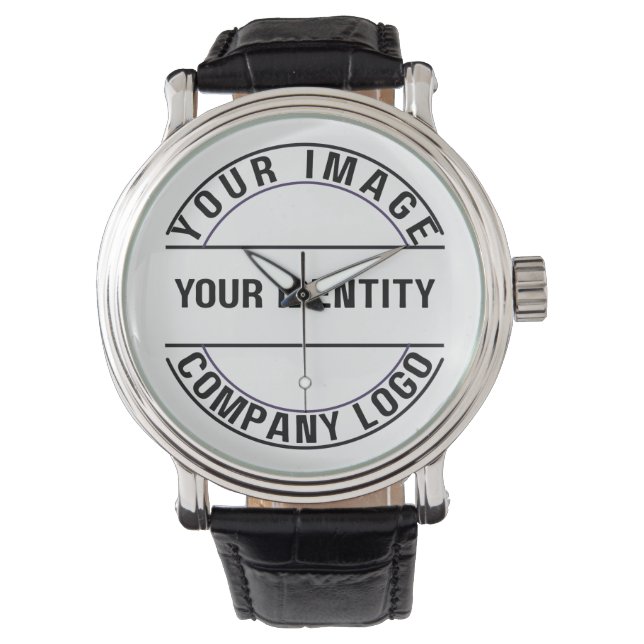 Maak je eigen gepersonaliseerde blanco sjabloon horloge (Voorkant)