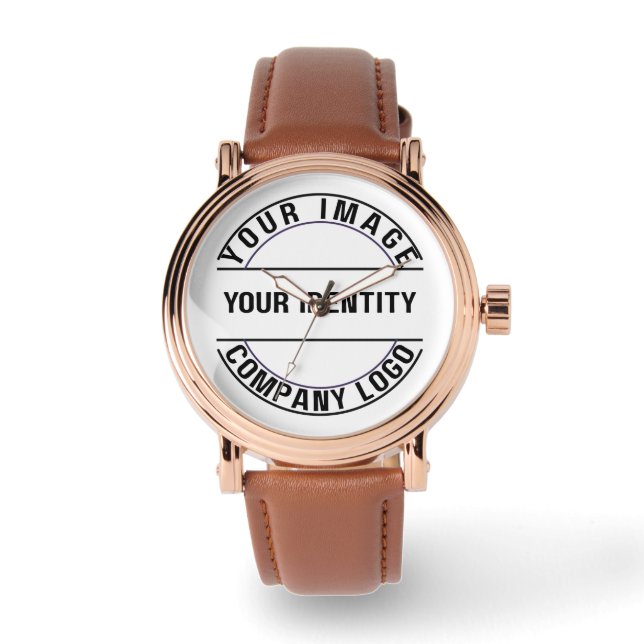 Maak je eigen gepersonaliseerde blanco sjabloon horloge (Voorkant)
