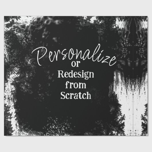 Maak Je Eigen Gepersonaliseerde Cadeaupapier (Vlak)