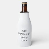 maak je eigen gepersonaliseerde flesjeskoeler (Fles Voorkant)