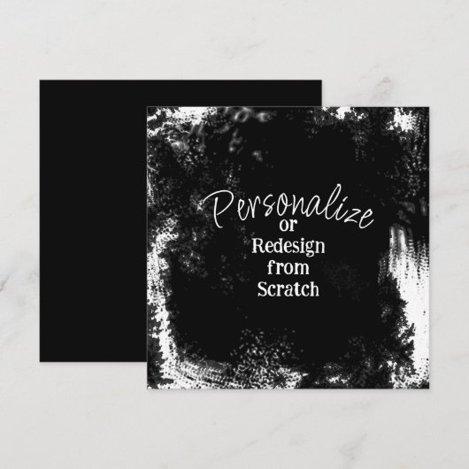 Maak Je Eigen Gepersonaliseerde Kaart (Voorkant / Achterkant)